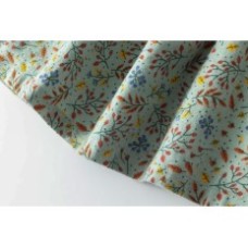 VESTIDO HOJAS MULTICOLOR