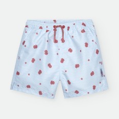 CALZONAS CUADRO VICHY AZUL