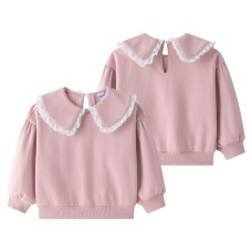SUDADERA CUELLO ROSA