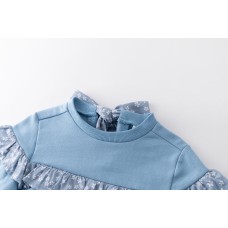 SUDADERA LAZO CELESTE