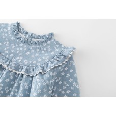 VESTIDO NIÑA FLORES BLANCAS