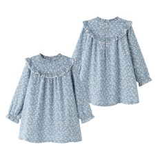 VESTIDO NIÑA FLORES BLANCAS