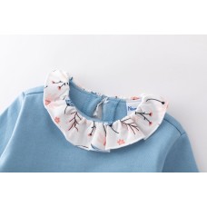 CONJUNTO AZUL FLORES