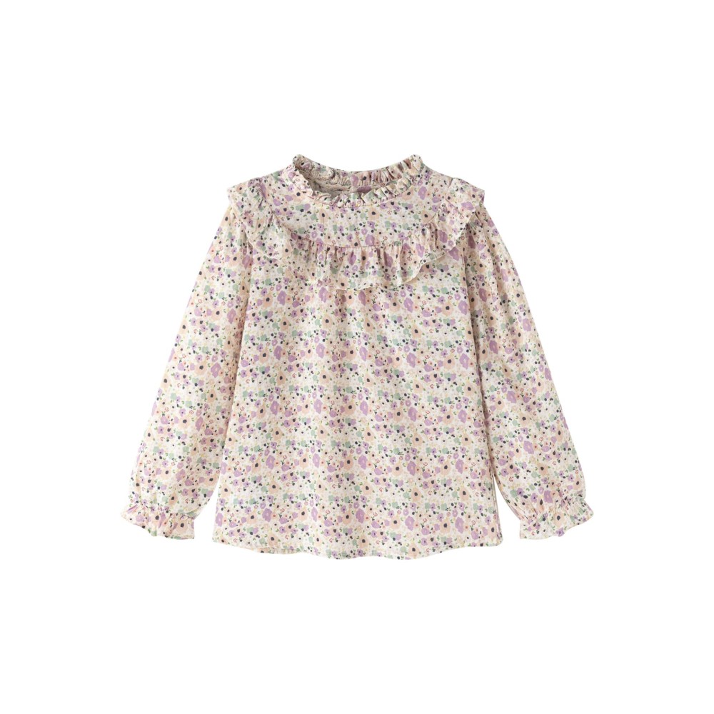 BLUSA FLOR MALVA