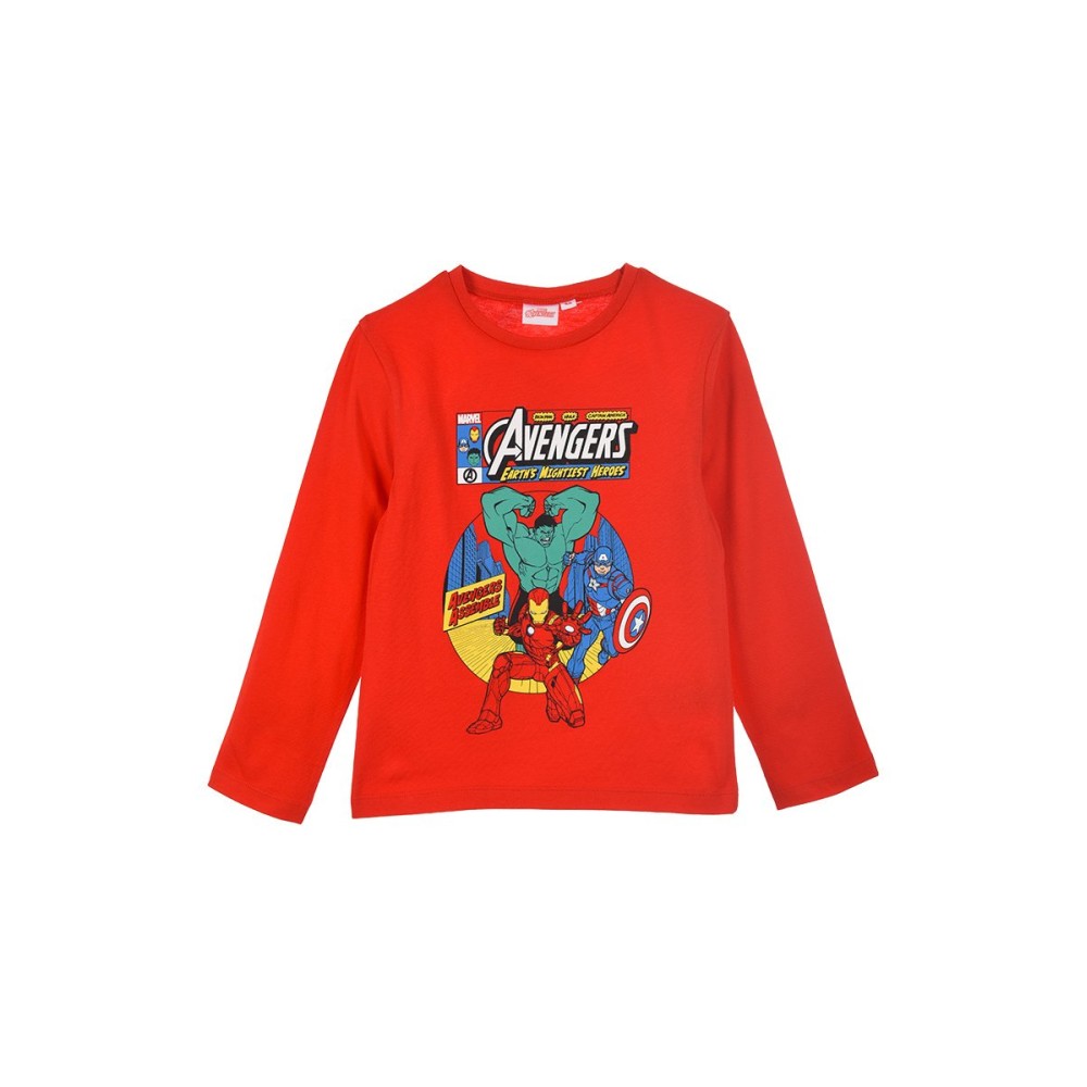 CAMISETA MARVEL ROJA