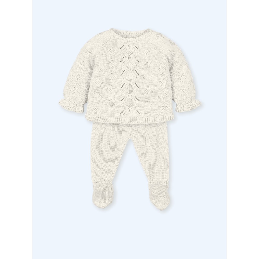 CONJUNTO CALADO CRUDO