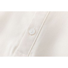 CAMISA VESTIR CUELLO MAO BEIGE