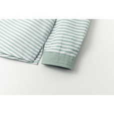 CAMISA LISTAS VERDES