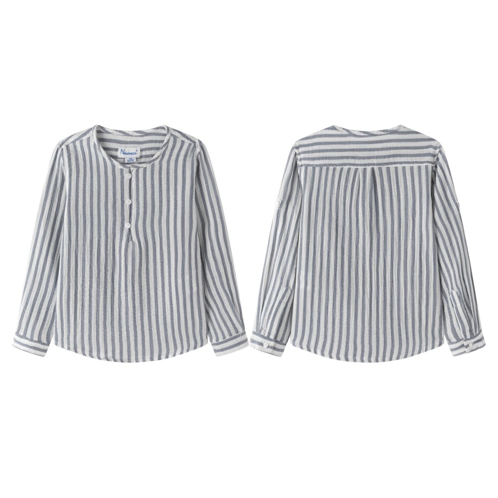 CAMISA LISTAS AZULES