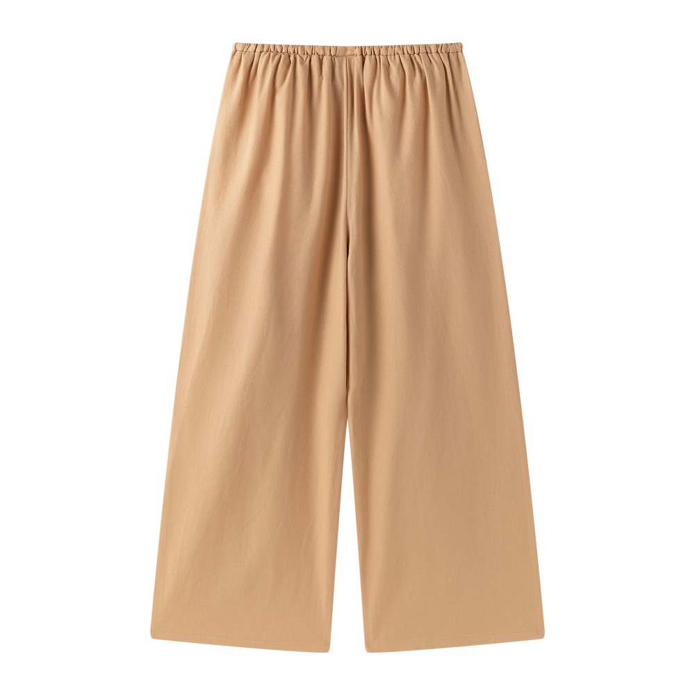 PANTALÓN FLUIDO CAMEL