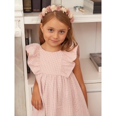 VESTIDO VICHY ROSA