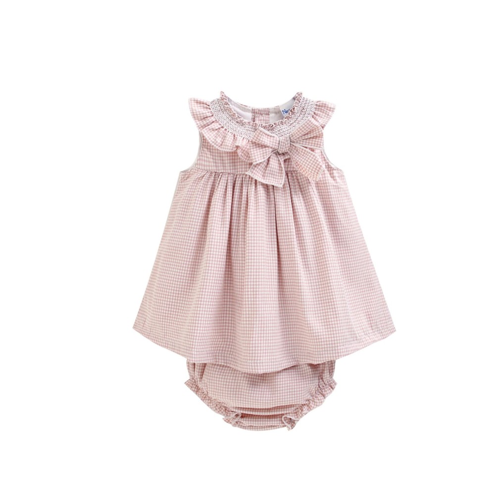 VESTIDO VICHY ROSA
