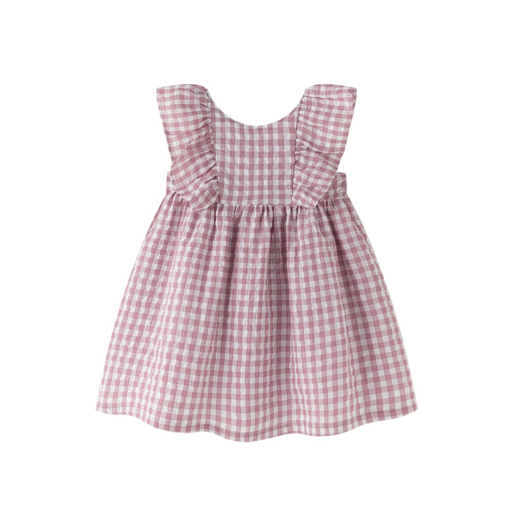 VESTIDO VICHY MALVA